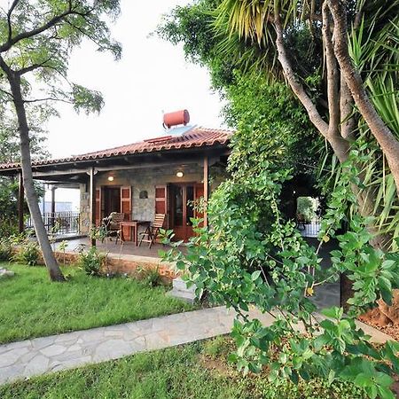 Villa Onar A Stone House With Amazing View Stoúpa Dış mekan fotoğraf