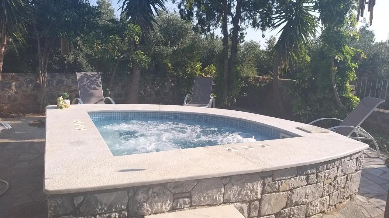 Villa Onar A Stone House With Amazing View Stoúpa Dış mekan fotoğraf